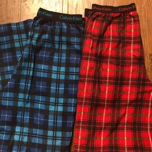 Flannel Calvin Klein pj pants